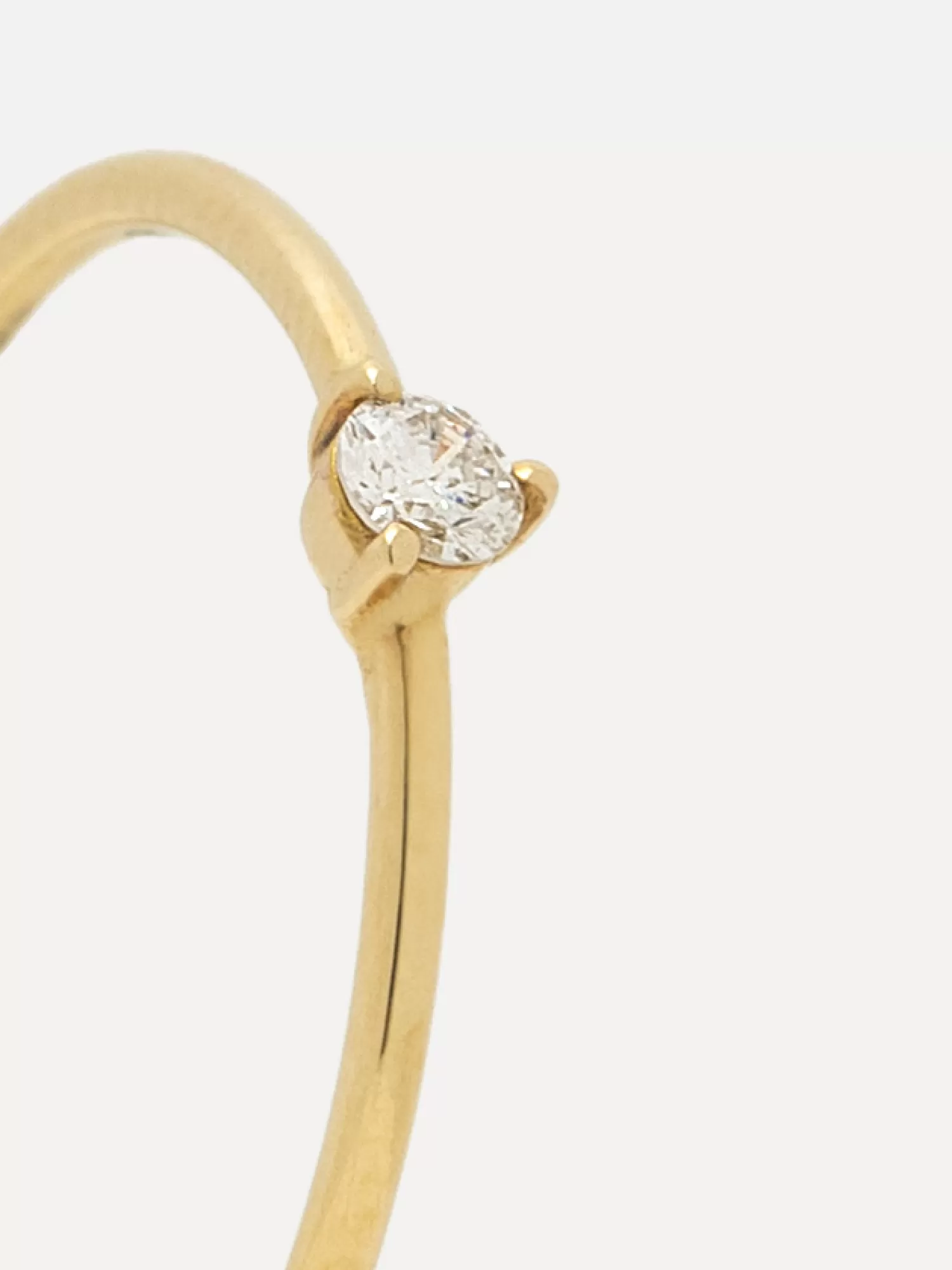 Les Soeurs 14K Bague Gaja Single Diamond Gold Sale