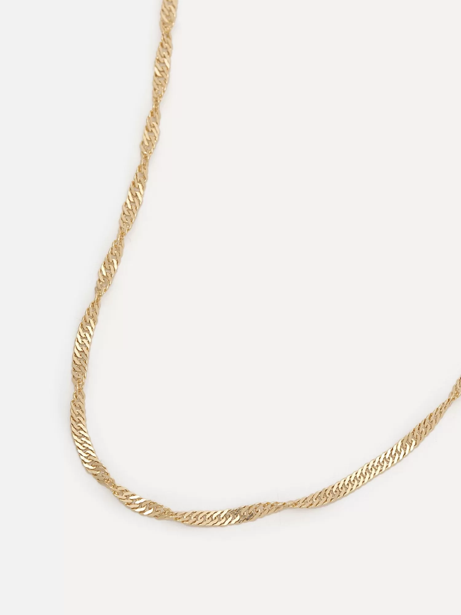 Les Soeurs 14K Collier Rey Twisted Gold New