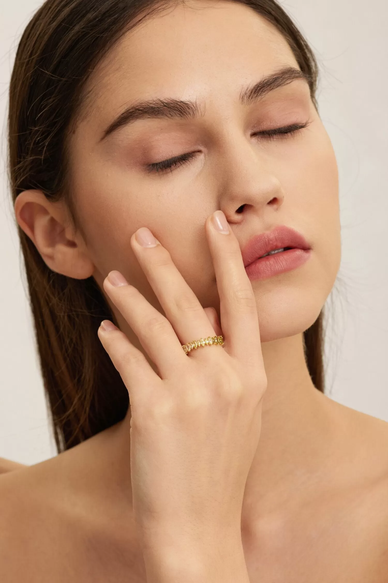 Les Soeurs Bague Chloe Marquise Gold Hot