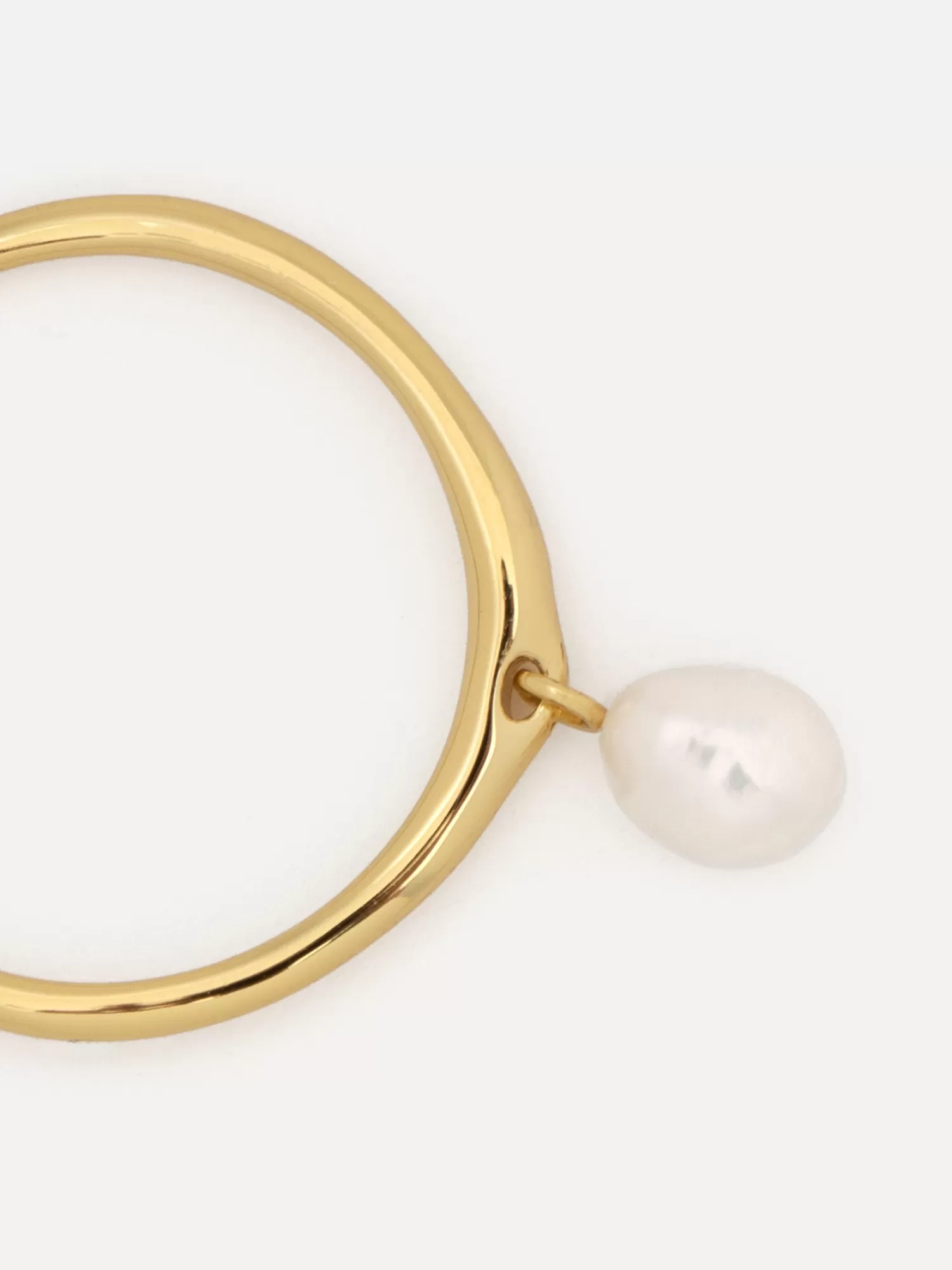 Les Soeurs Bague Ginette Pearl Gold Best