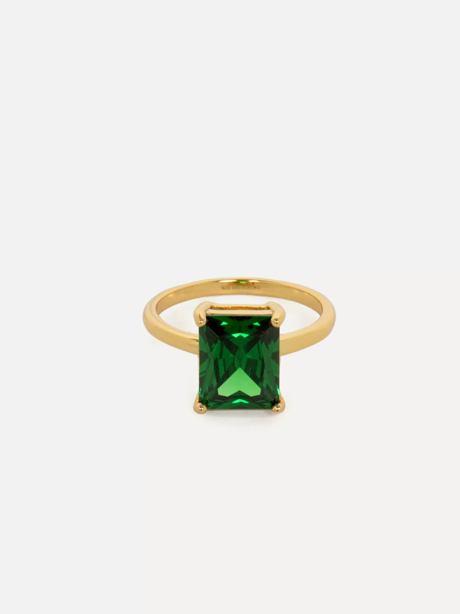 Les Soeurs Bague Gioia Emerald Gold Flash Sale