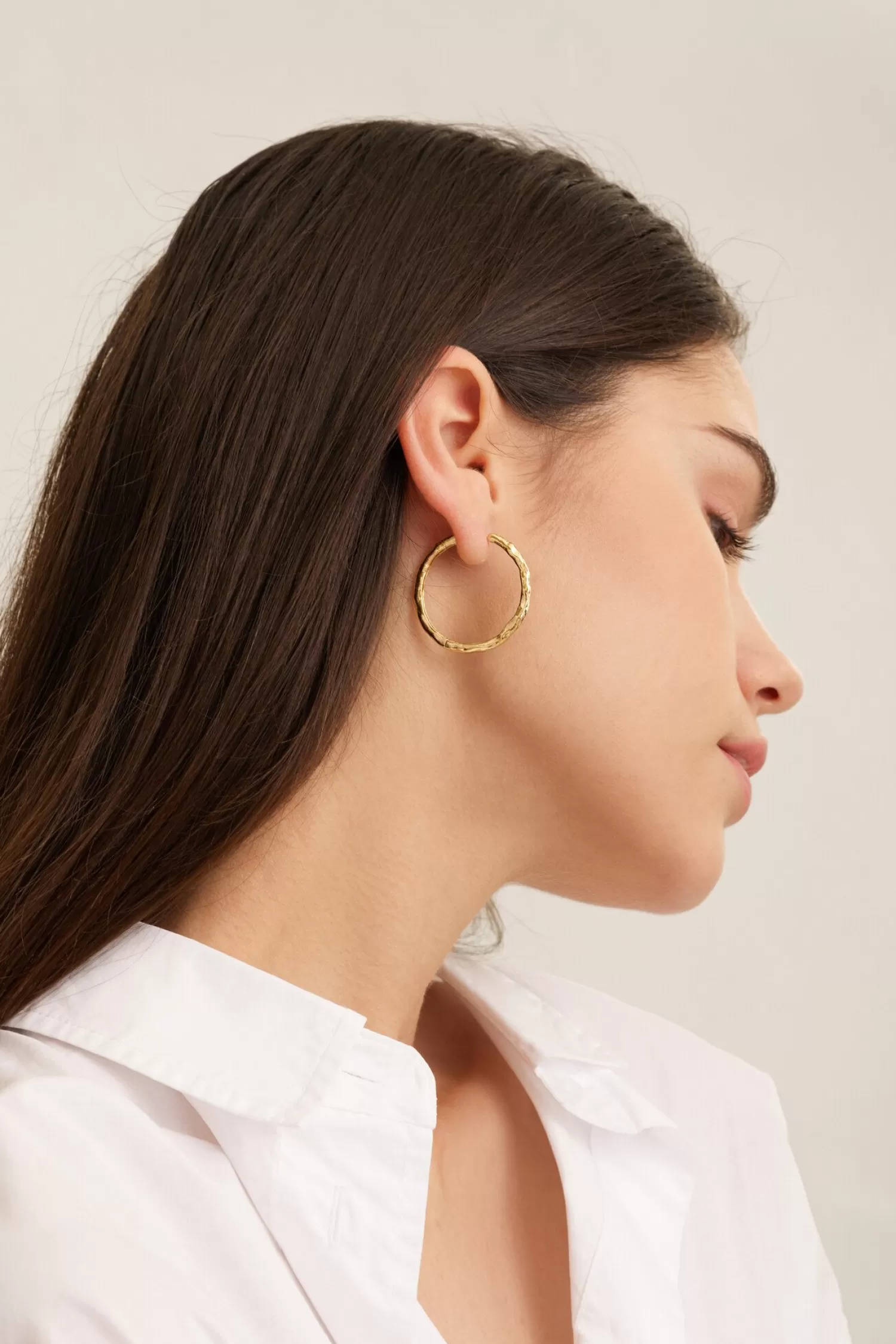 Les Soeurs Boucles D'Oreilles Set Fara Hammered Fashion