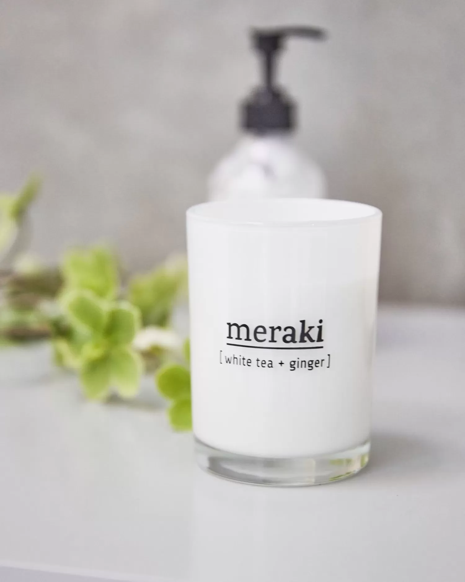 Meraki Bougie Parfumee White Tea & Ginger New