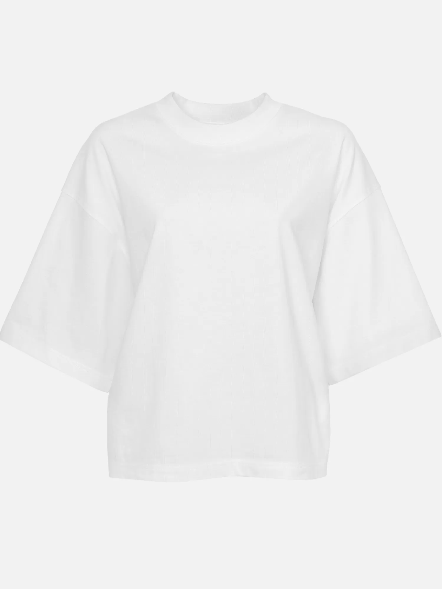 Les Soeurs Boxy T-Shirt Tiara White Best Sale