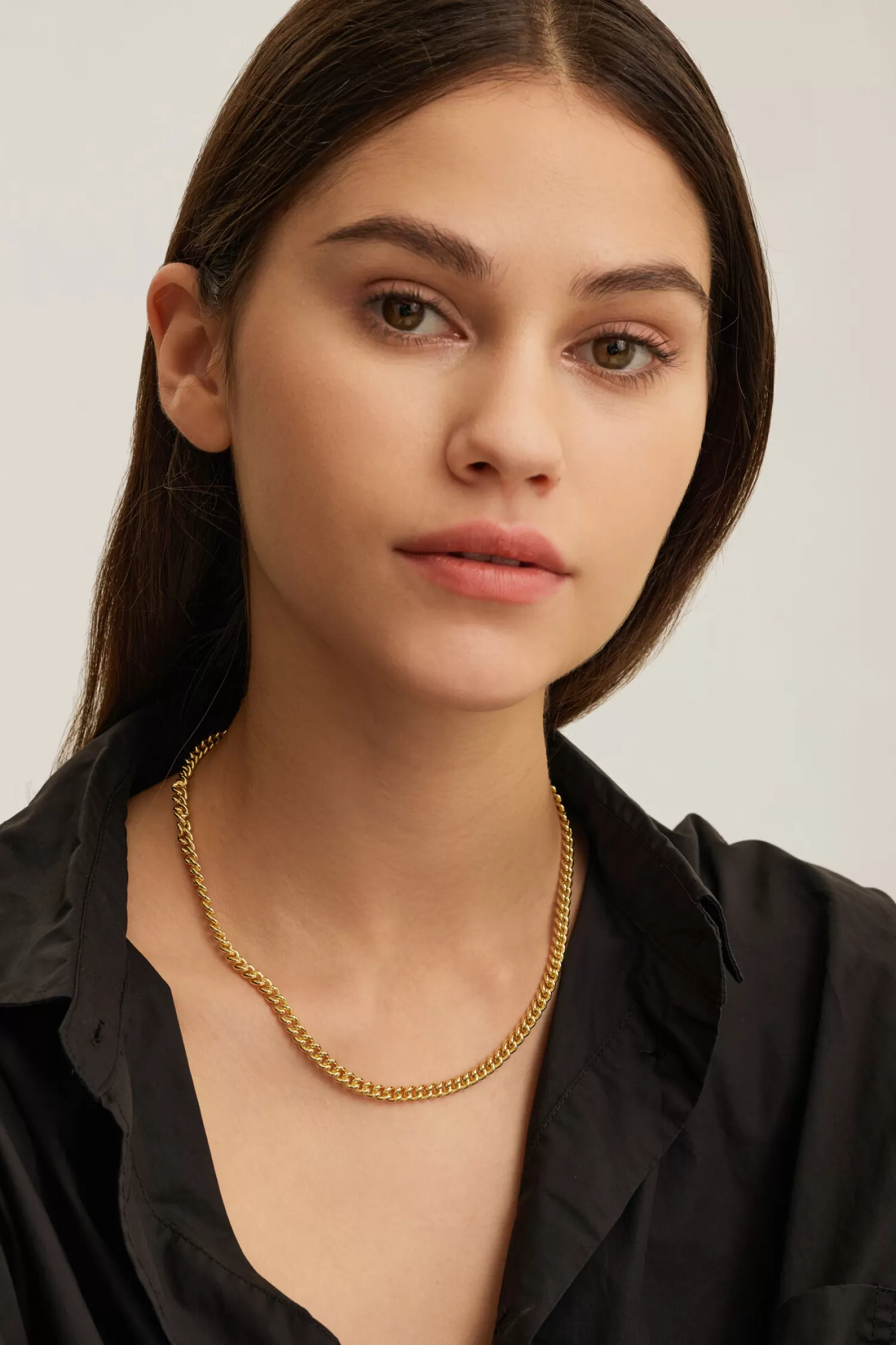 Les Soeurs Collier Rana Curb Chain Sale