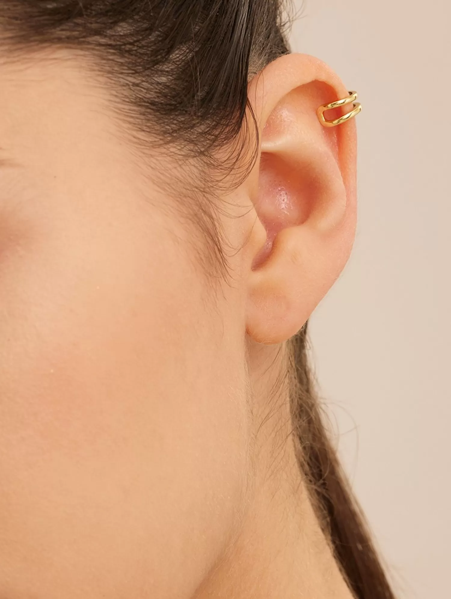 Les Soeurs Ear Cuff June Double Best Sale