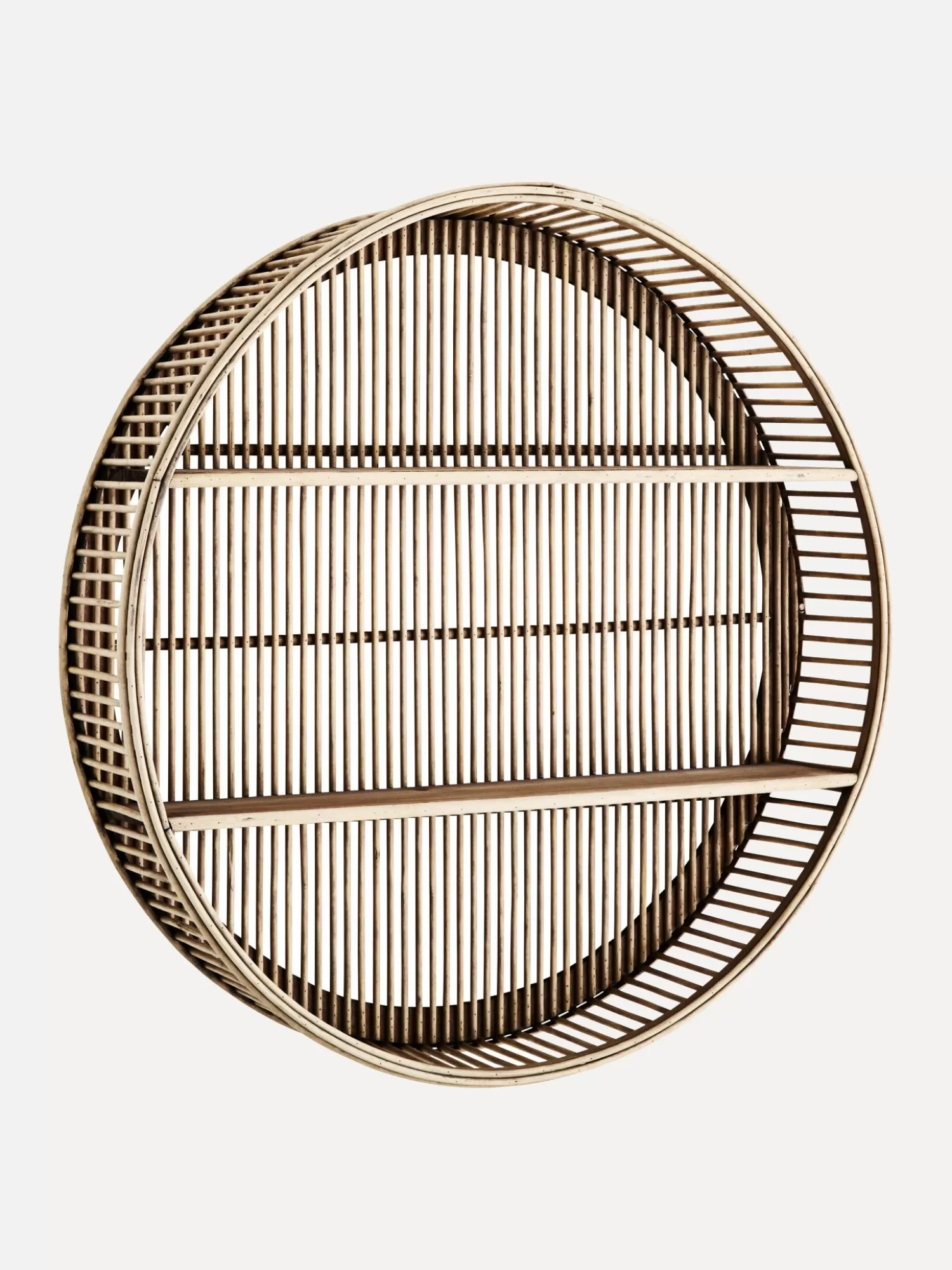 Madam Stoltz Etagere Ronde En Bambou Fashion
