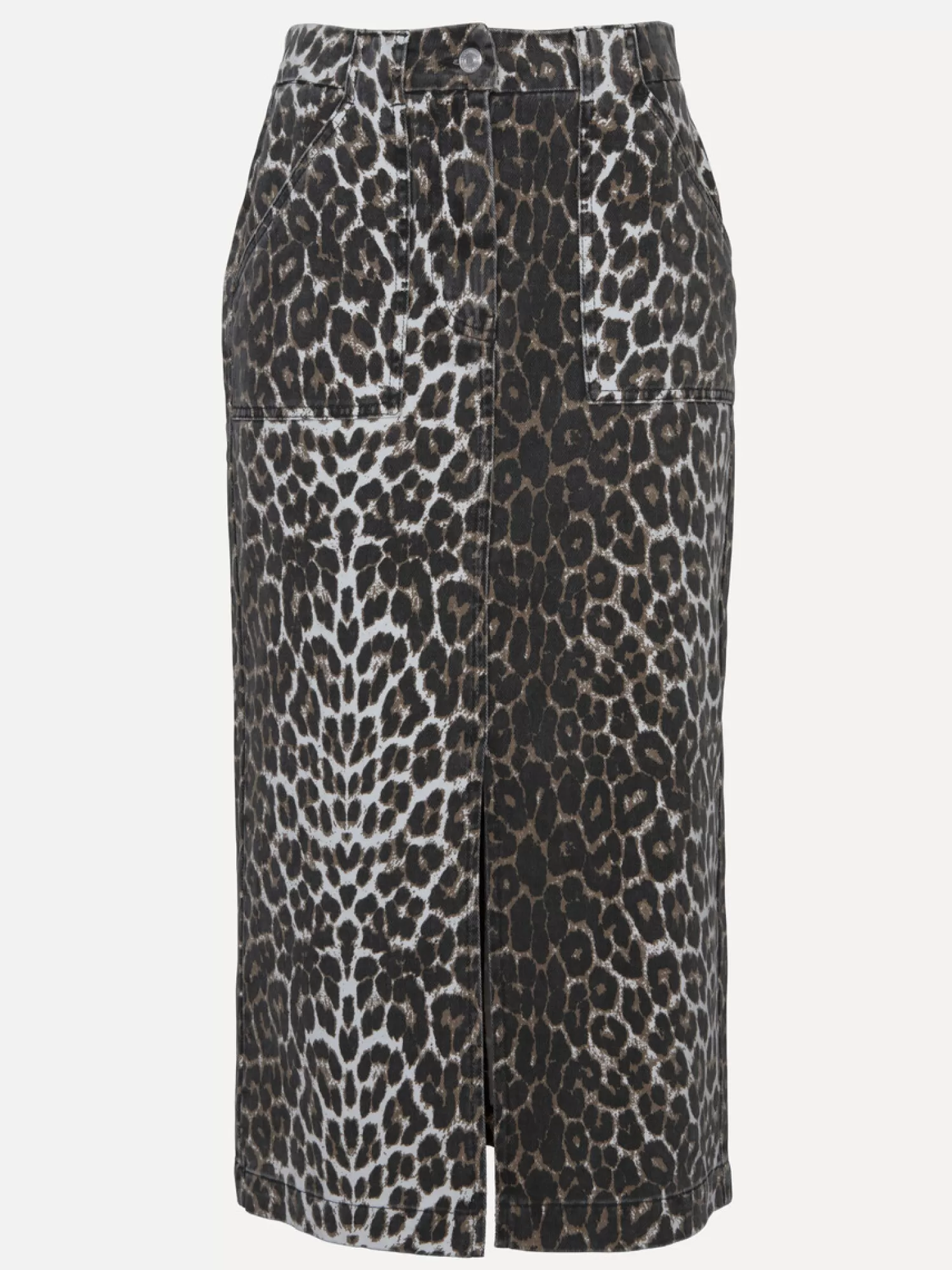 Les Soeurs Jupe Mi-Longue Amelie Leopard Fashion