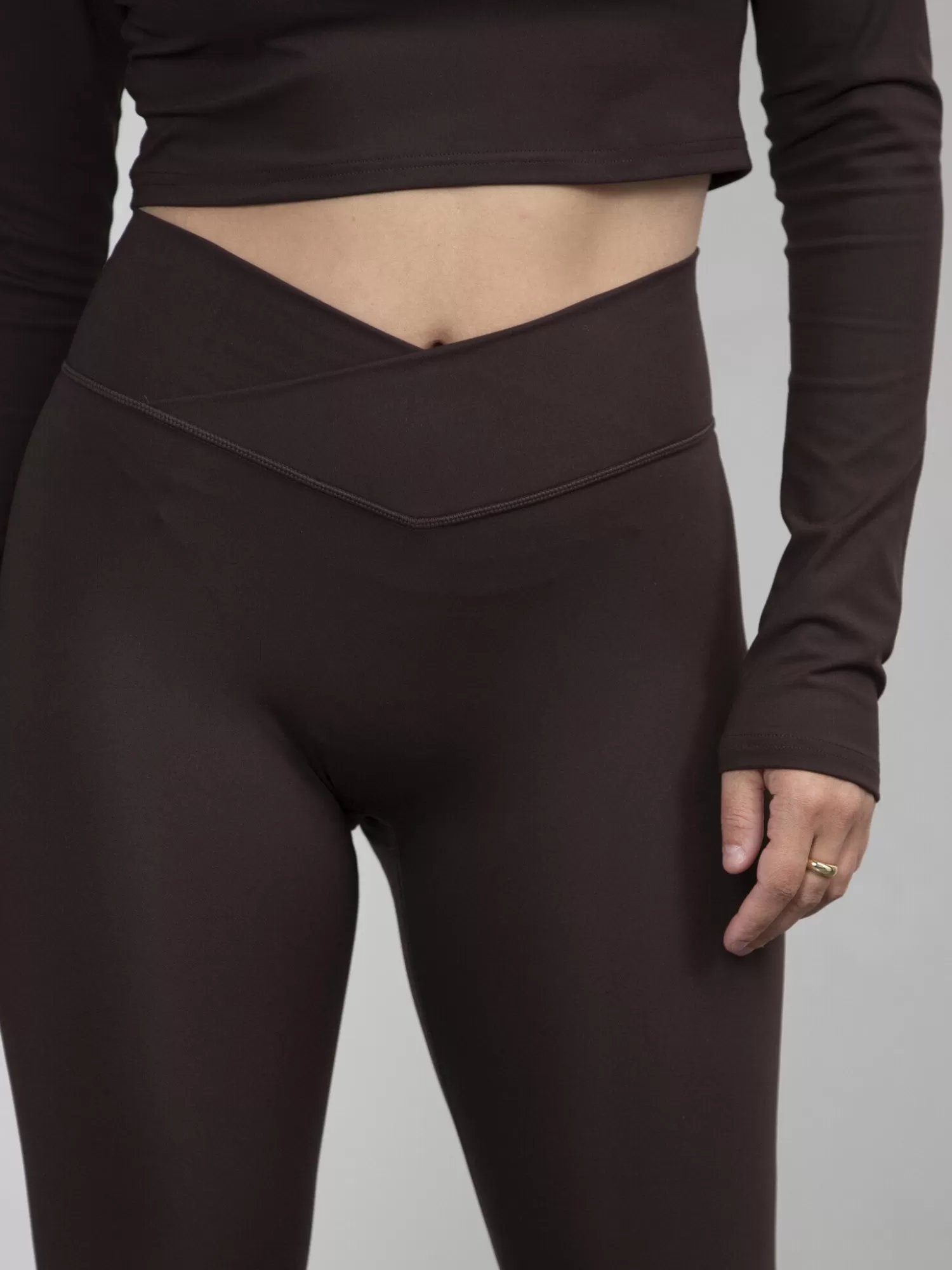 Les Soeurs Leggings De Sport Aniek Brown Hot