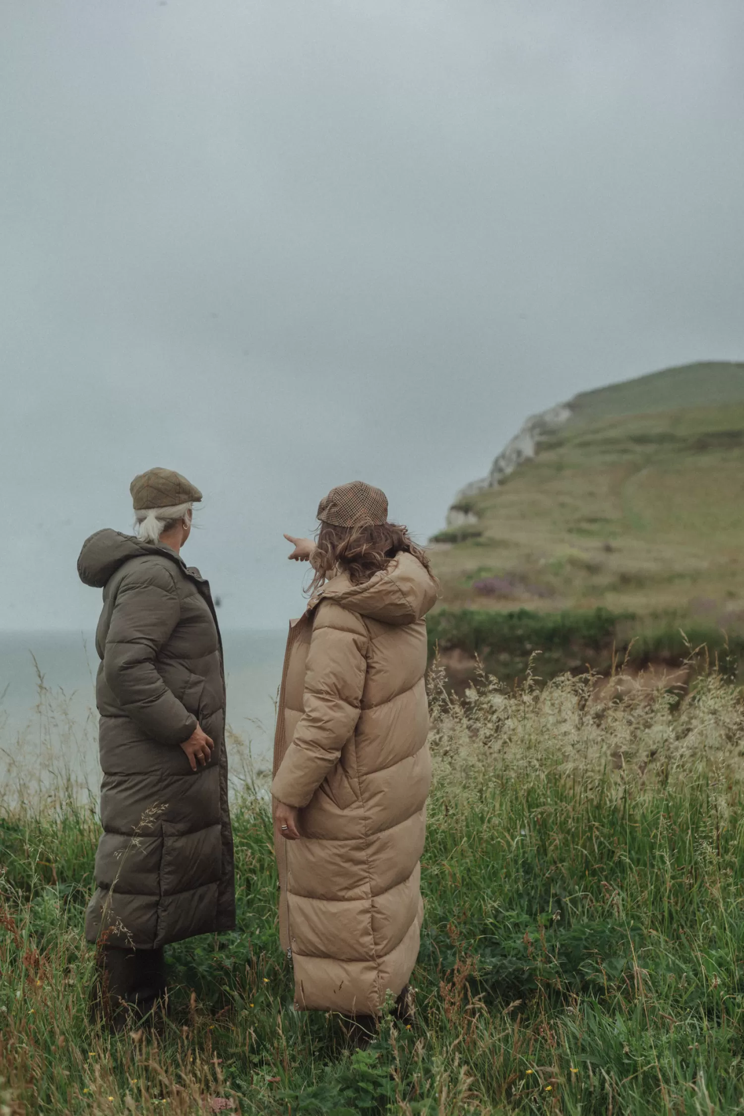 Les Soeurs Manteau Long Matelasse Kelvin New