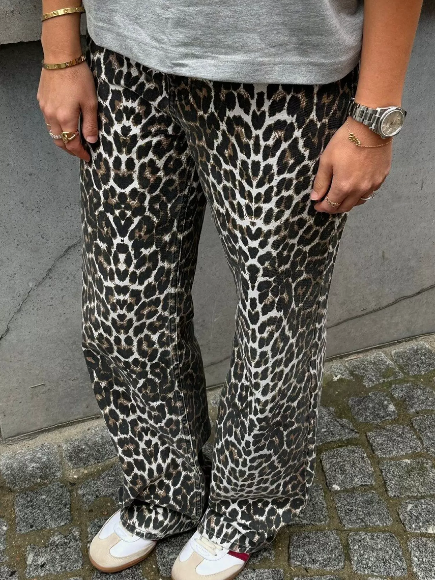 Les Soeurs Pantalon Antonie Leopard New