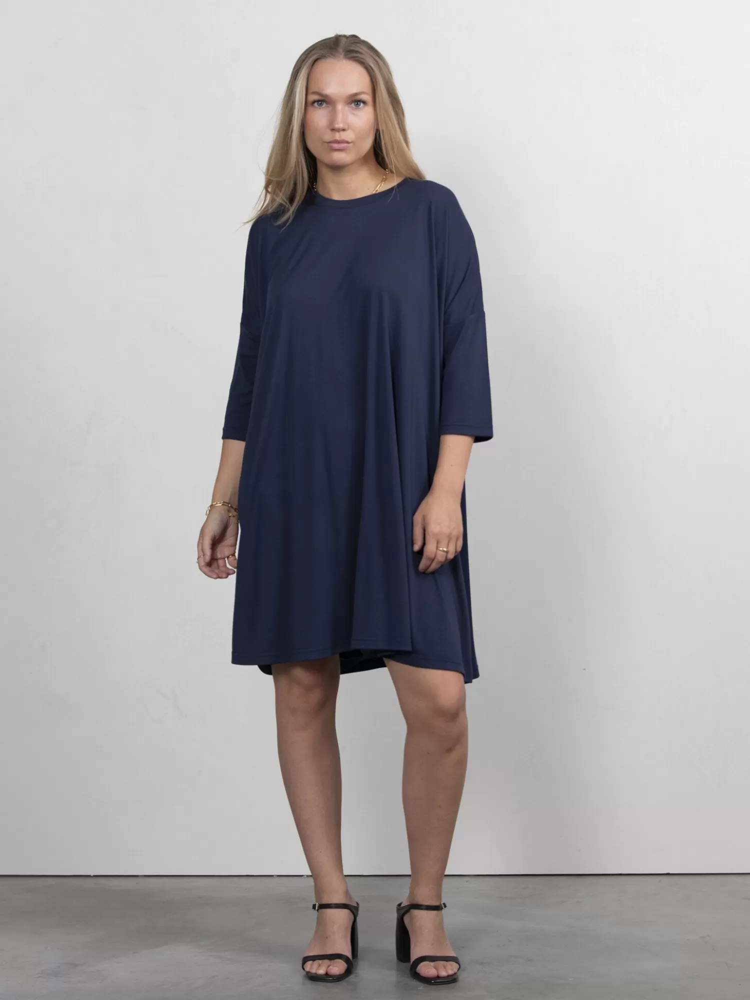 Les Soeurs Robe En Jersey Amy Navy Shop