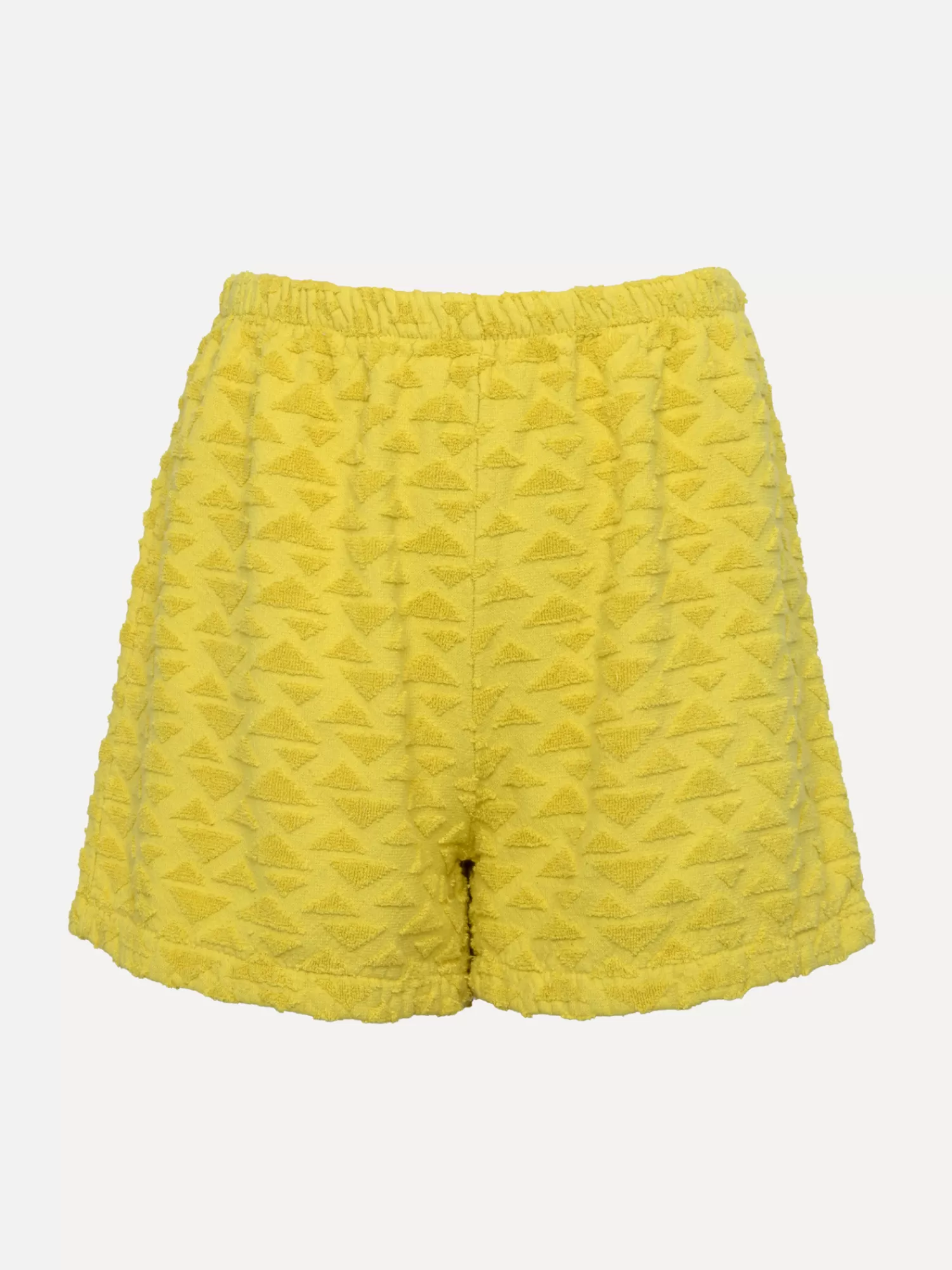 Le Marais Short En Tissu Serviette Alani Yellow Best Sale