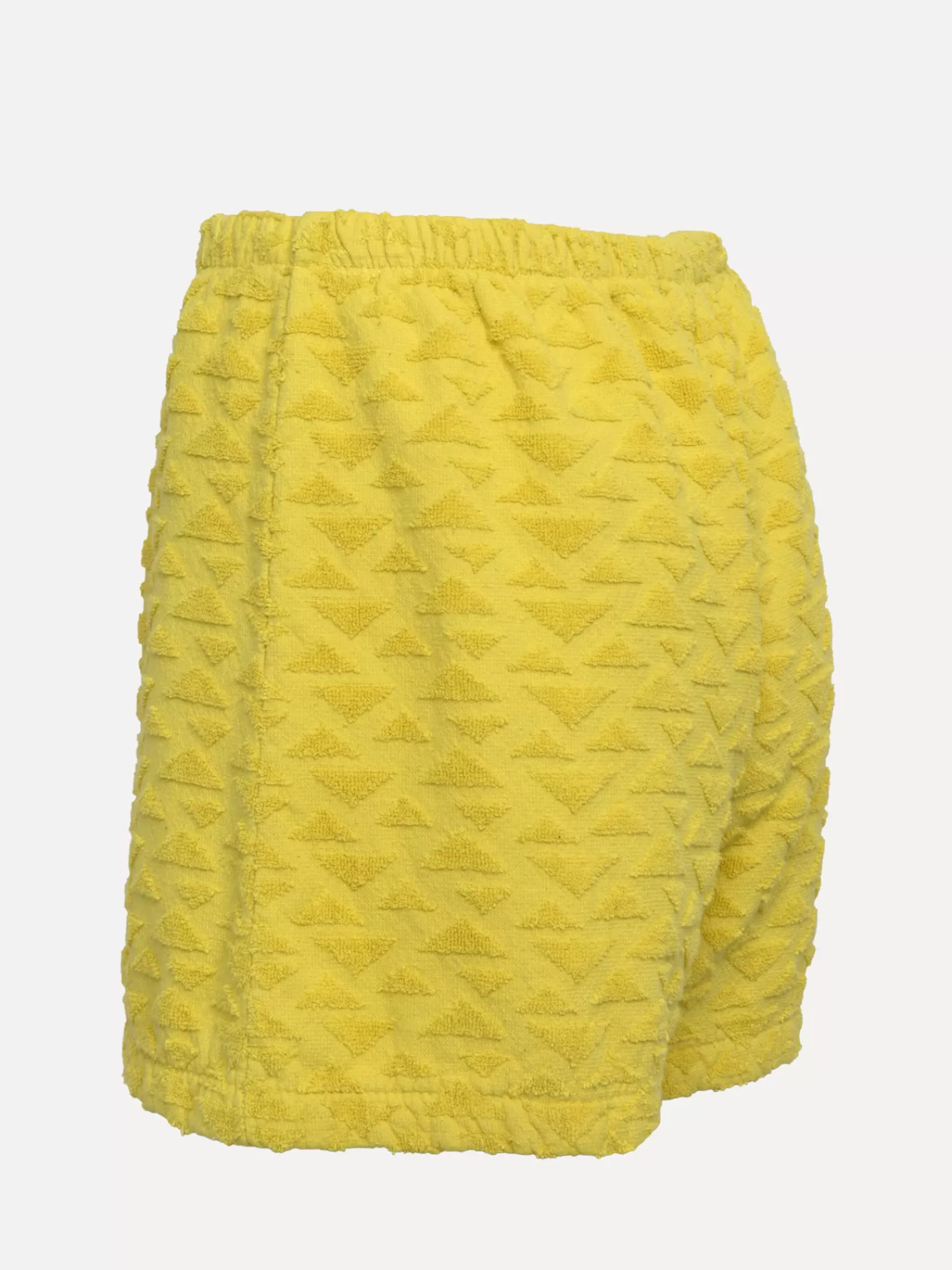 Le Marais Short En Tissu Serviette Alani Yellow Best Sale