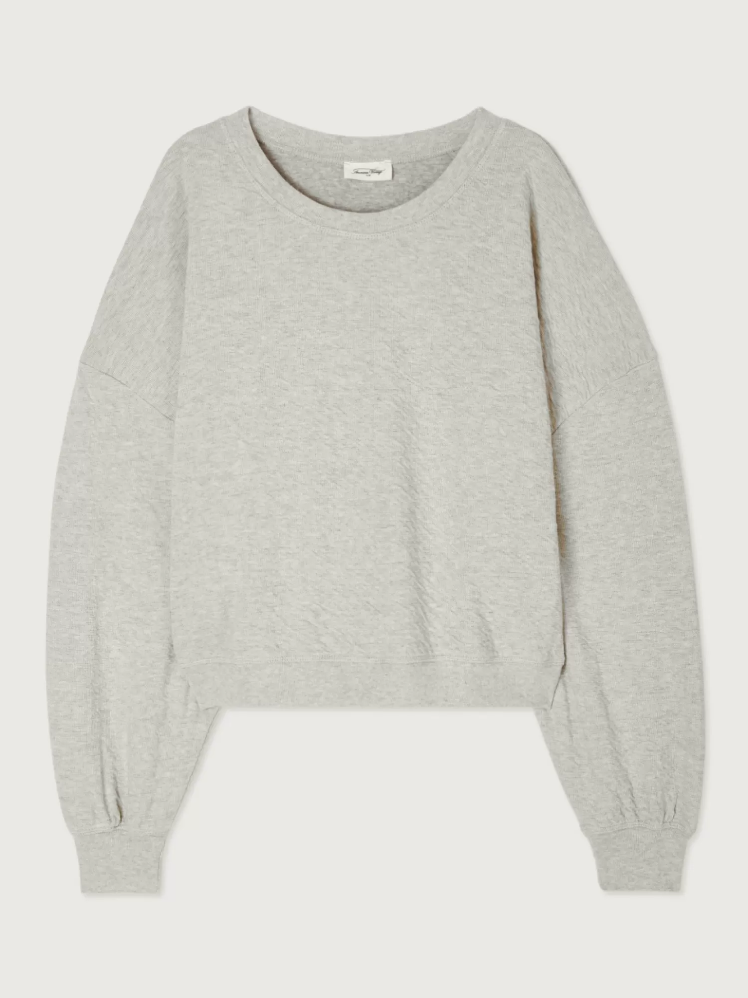 American Vintage Sweat Yatcastle Gris Flash Sale