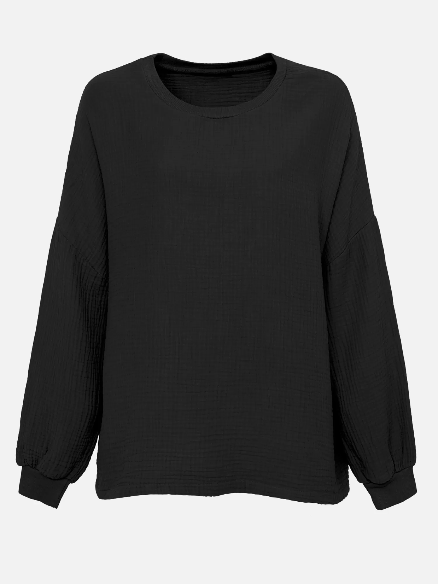 Le Marais T-Shirt Manches Longues Tetra Aya Black Best Sale